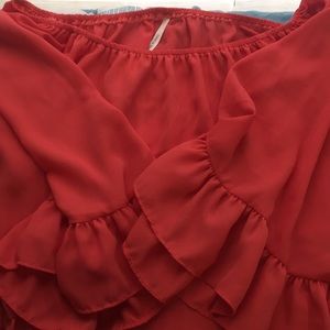 Emma Rose silk size large shirt